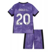 Liverpool Diogo Jota #20 Tredjedraktsett Barn 2023-24 Kortermet (+ Korte bukser)